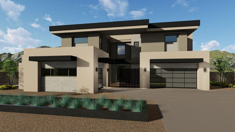 A New “Modern Vegas” Home takes shape in The Ridges Las Vegas