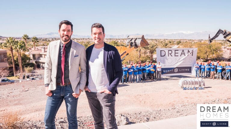 Property Brothers Drew and Jonathan Scott Design First Dream Home for Las Vegas Real Estate Market
