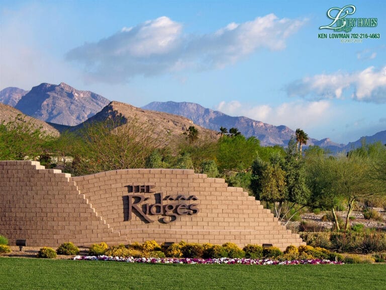 The Ridges luxury homes in Las Vegas