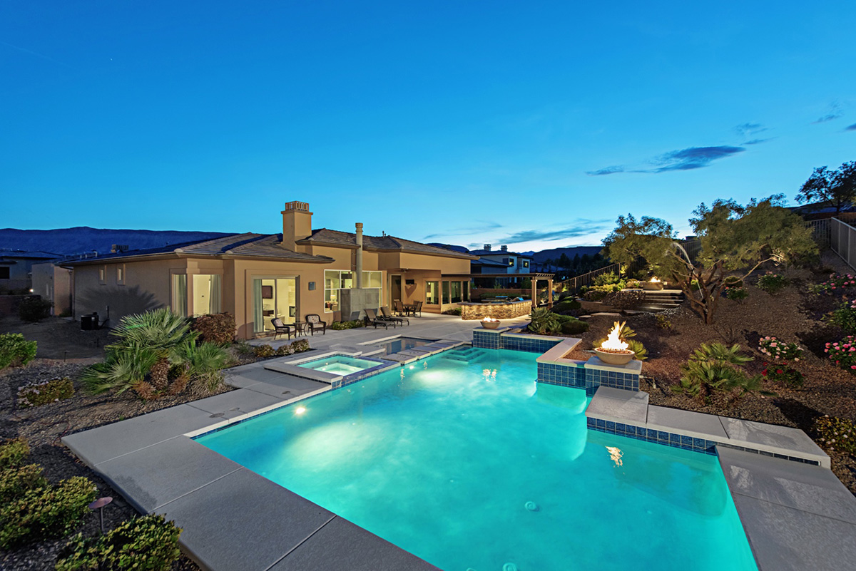 Luxury homes in The Ridges Las Vegas